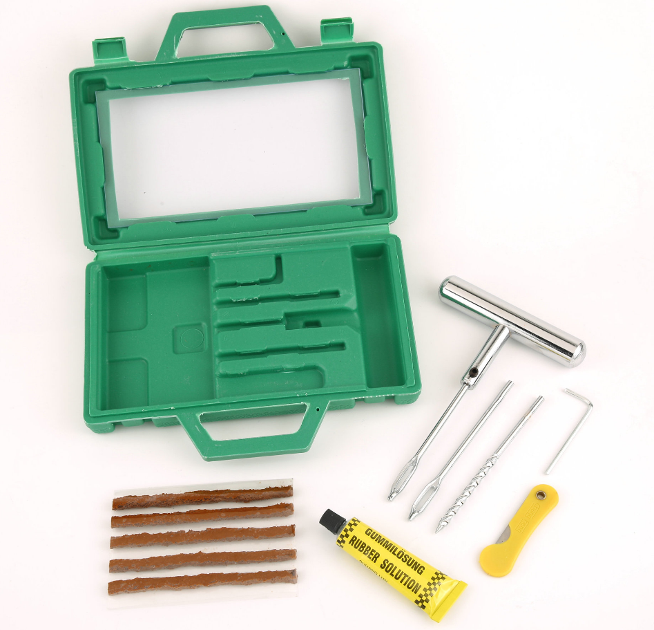 Car Tire Repair Tool Set With  - Car Emergency Tool Kit avaliação e preço