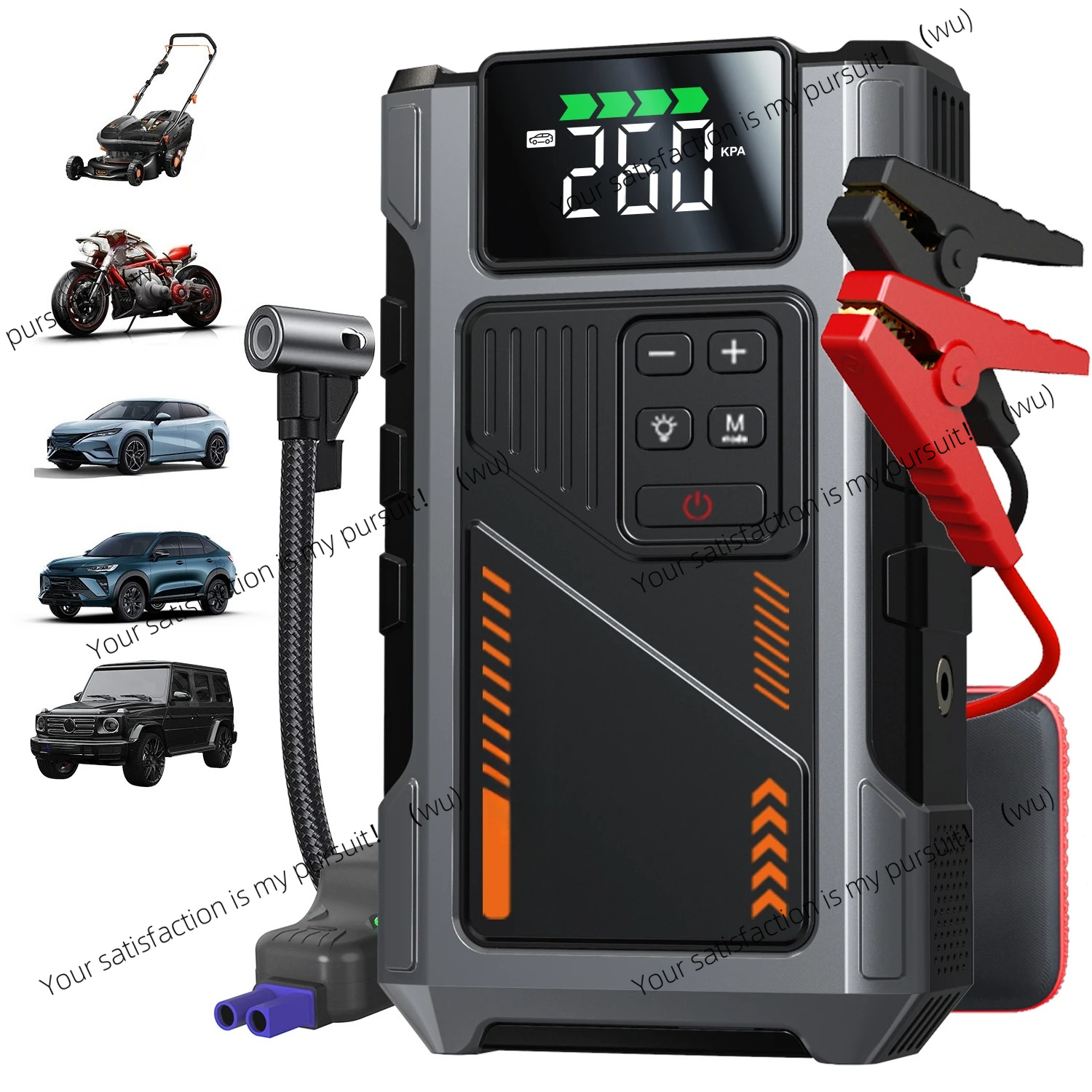 Portable Car Jump Starter With - Portable Jump Starter avaliação e preço
