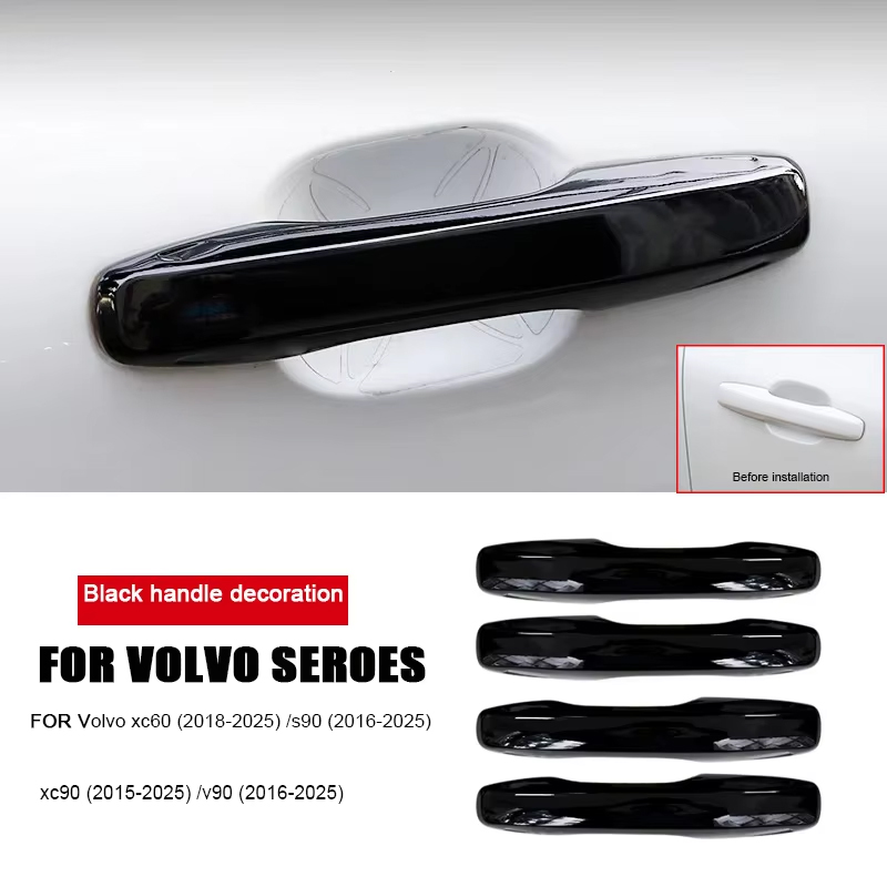 For Volvo car door handle deco - Volvo Car Accessories Xc90 avaliação e preço