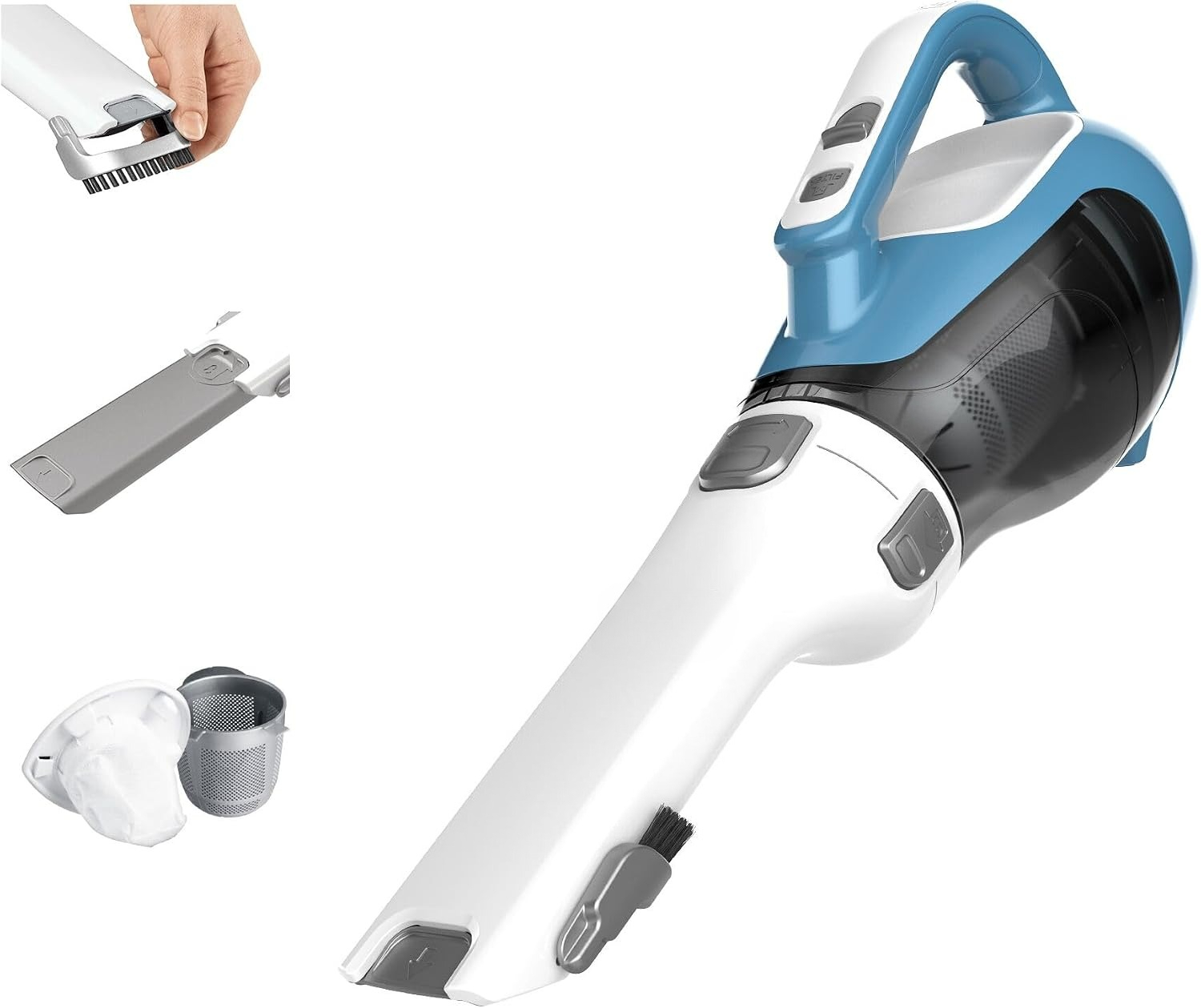 Compact Cordless Handheld Vacu - Car Vacuum Cleaner avaliação e preço