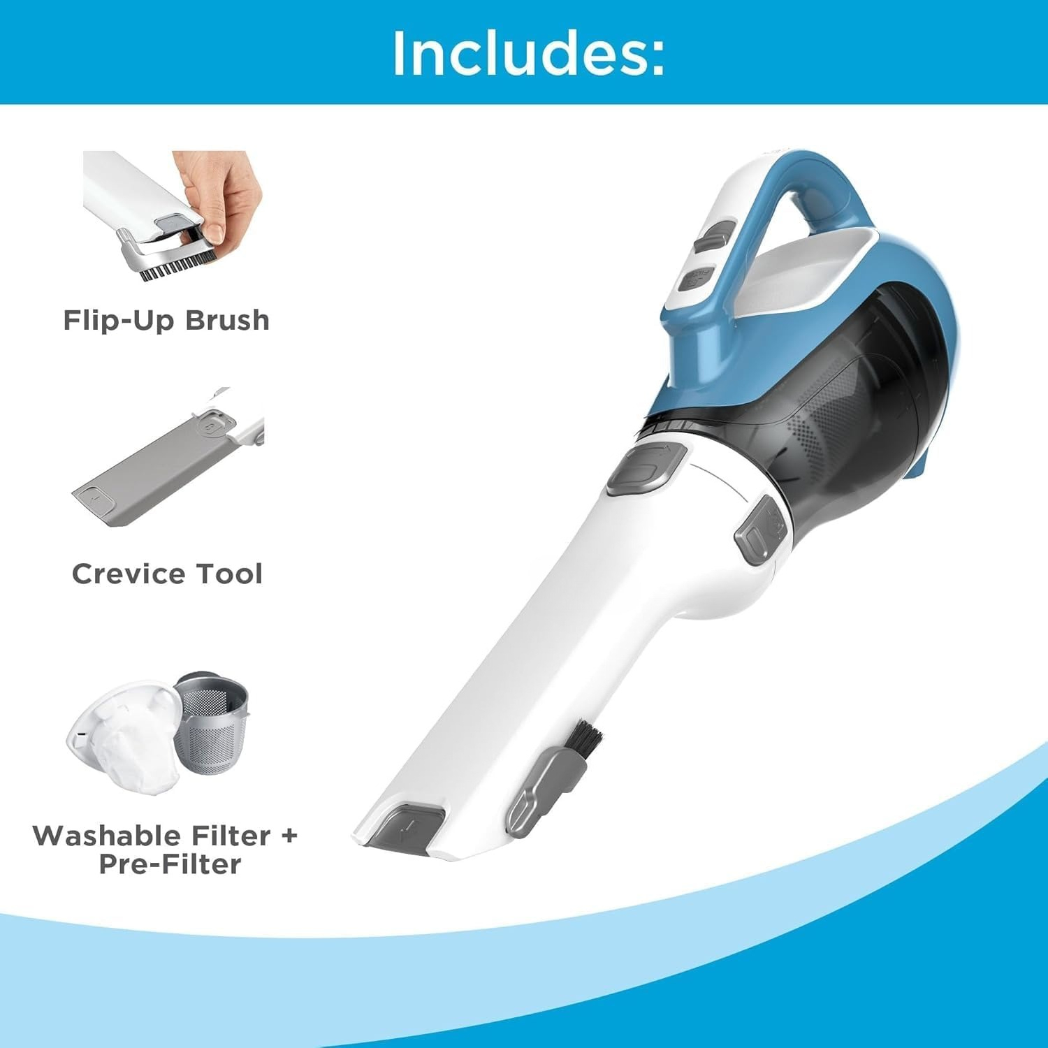 Compact Cordless Handheld Vacu - Car Vacuum Cleaner avaliação e preço