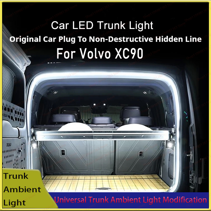Car Trunk Lighting For Volvo X - Volvo Car Accessories Xc90 avaliação e preço