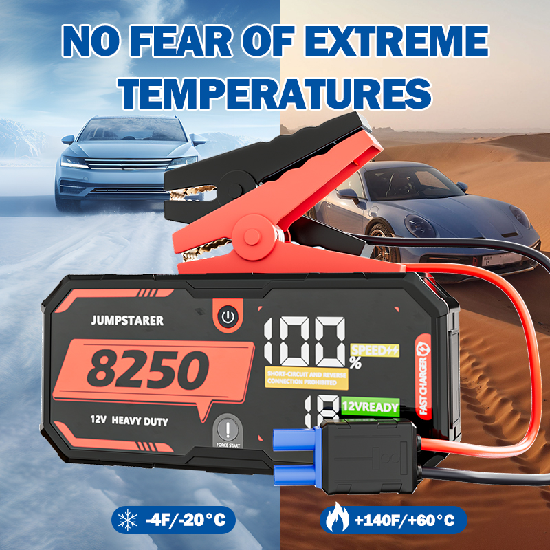 Car Battery 8250 Jump Starter  - Portable Jump Starter avaliação e preço