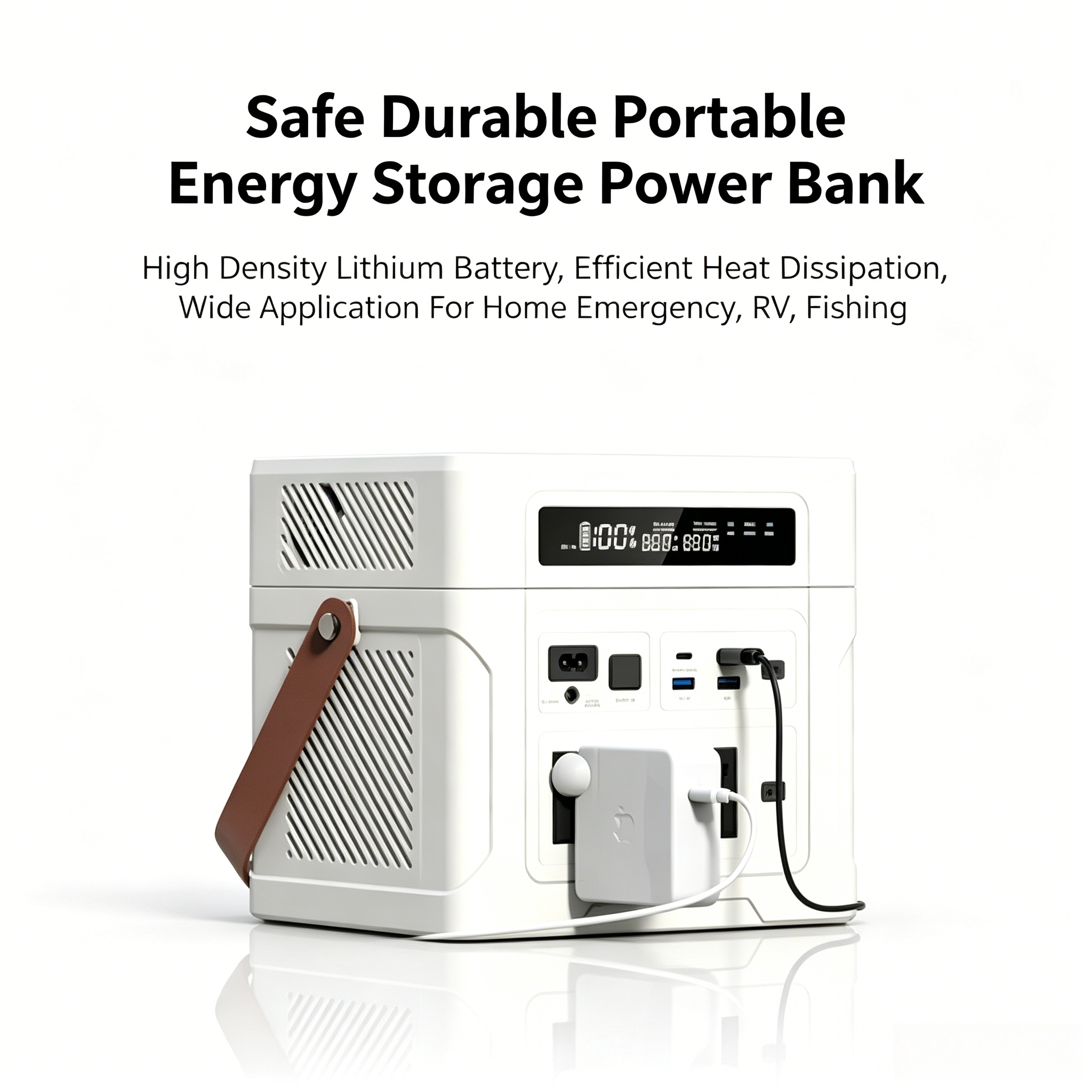 1000W Portable Solar Power Sta - Portable Jump Starter avaliação e preço