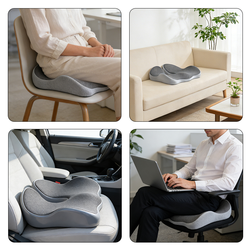 Portable Slow Rebound Memory F - Car Seat Cushion Memory Foam avaliação e preço