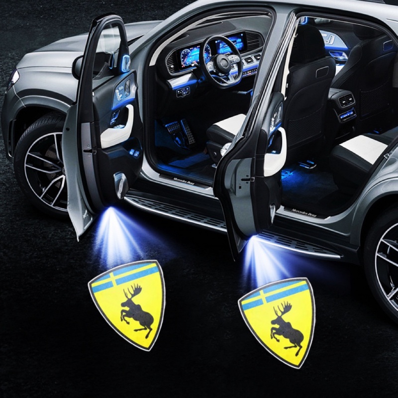 Car LED Door Welcome Lights La - Volvo Car Accessories Xc90 avaliação e preço
