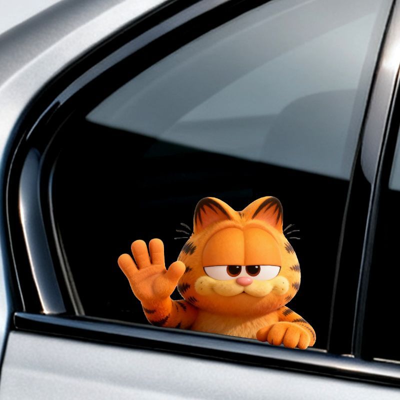 Garfield anime cartoon cute fu - Car Accessories Cute avaliação e preço