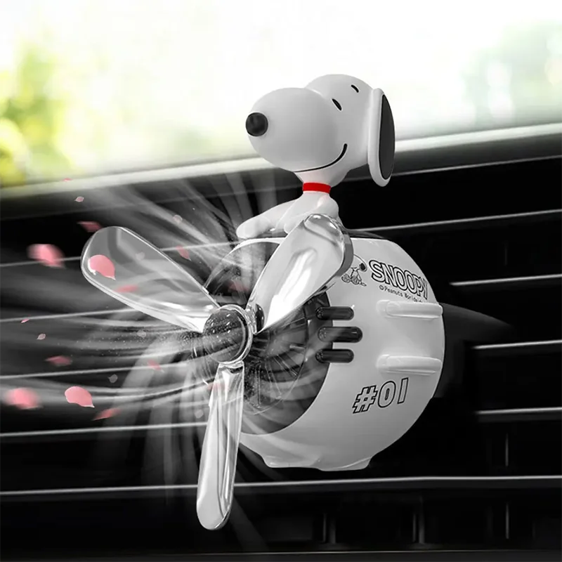 Kawaii Pilot Snoopy Car Aromat - Car Accessories Perfume avaliação e preço