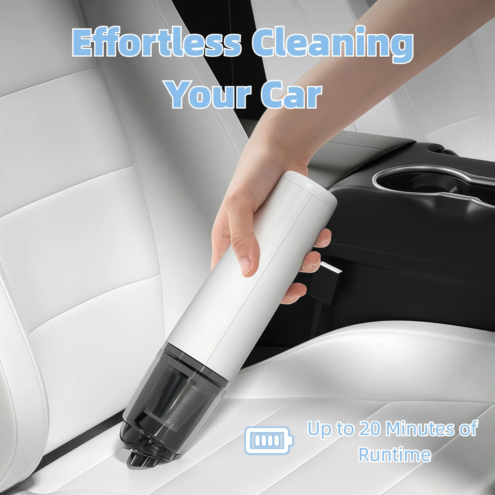 Portable Car Vacuum Cleaner, C - Car Vacuum Cleaner avaliação e preço