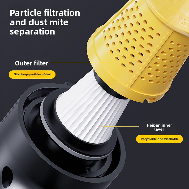 4 in 1 Green Light Car Vacuum  - Car Vacuum Cleaner avaliação e preço