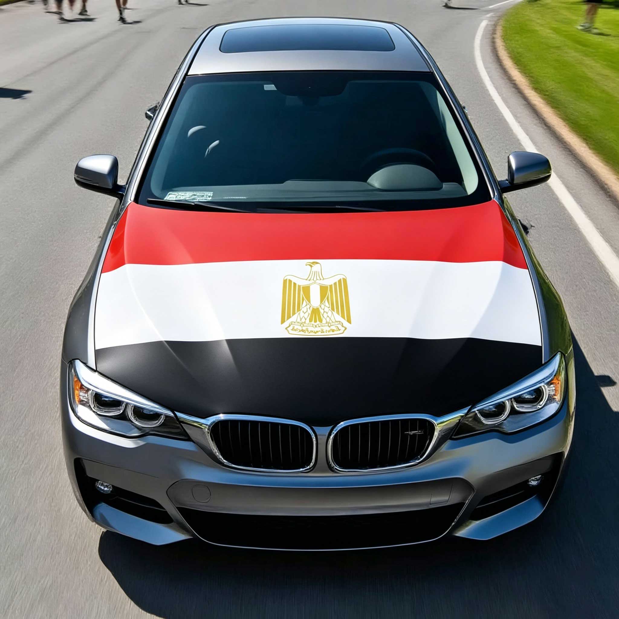 3.8x5.3fts National Gypt Flag  - Car Accessories Egypt avaliação e preço