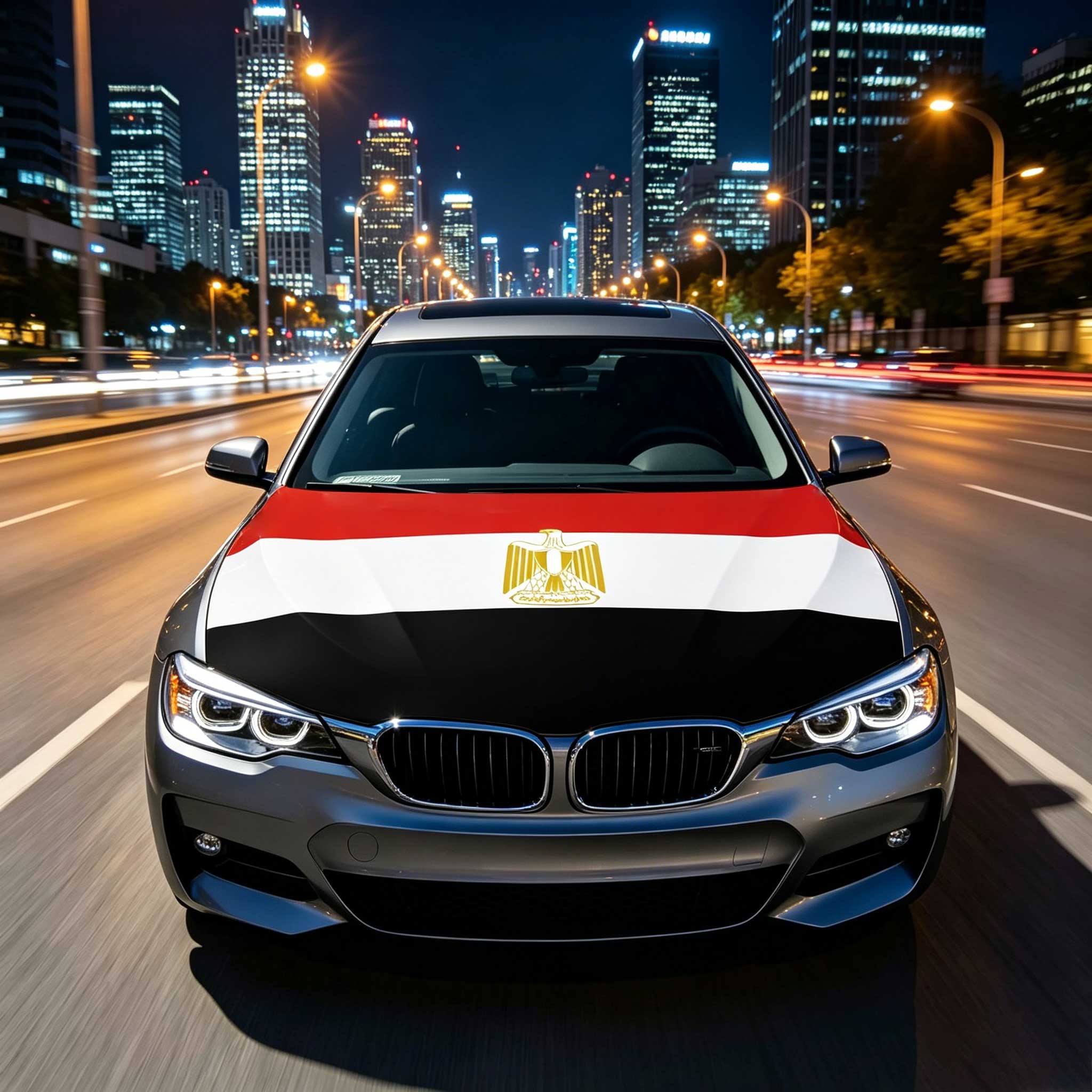 3.8x5.3fts National Gypt Flag  - Car Accessories Egypt avaliação e preço