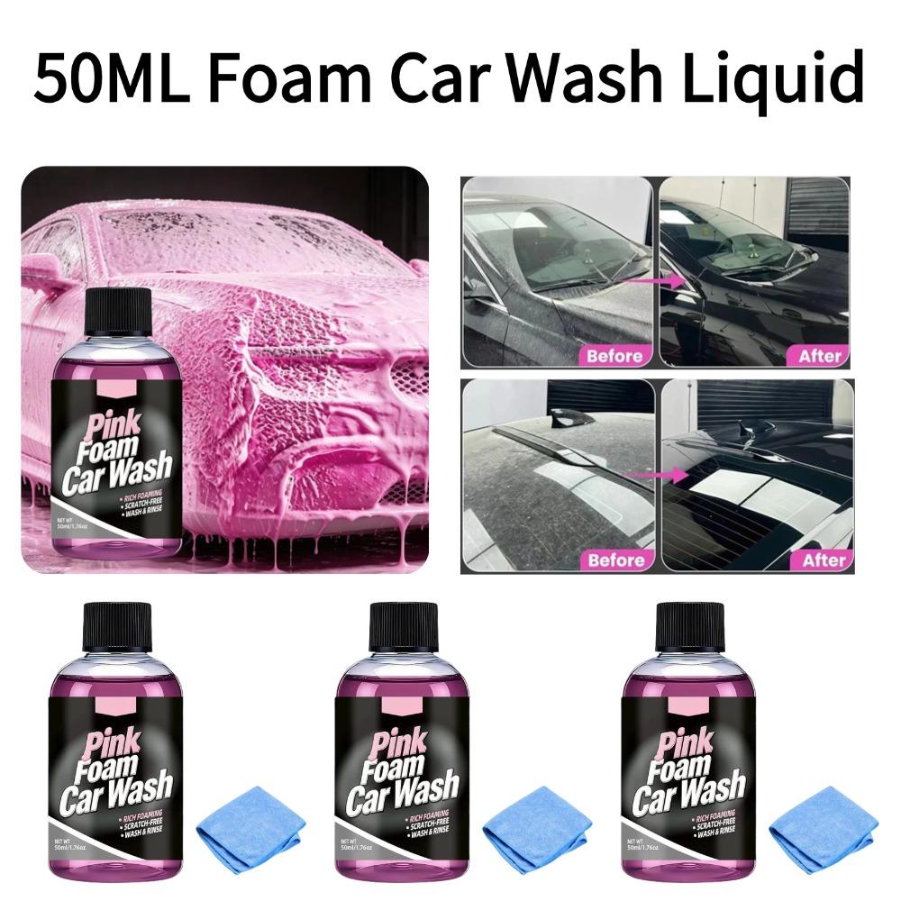 50ml Foam Car Wash Liquid Rich - Car Accessories For Winter avaliação e preço