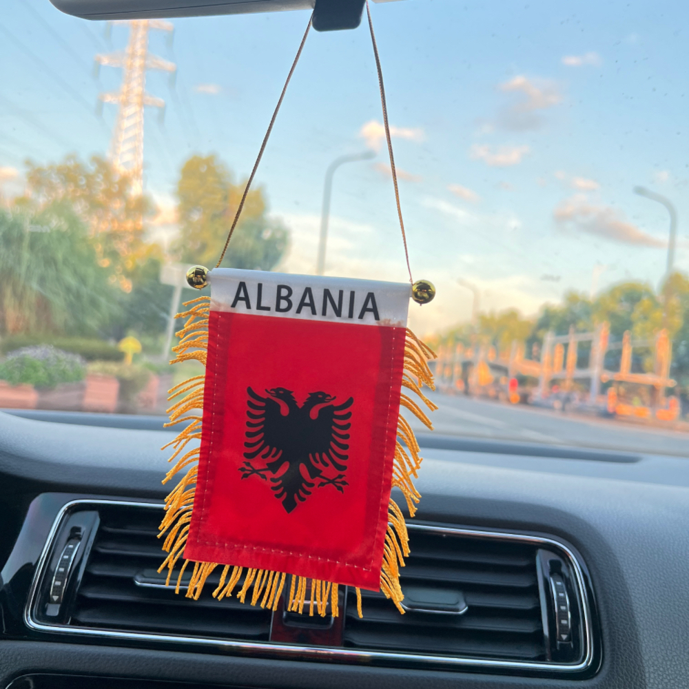 Albania  Flag14x10 Sports Even - Car Accessories Egypt avaliação e preço