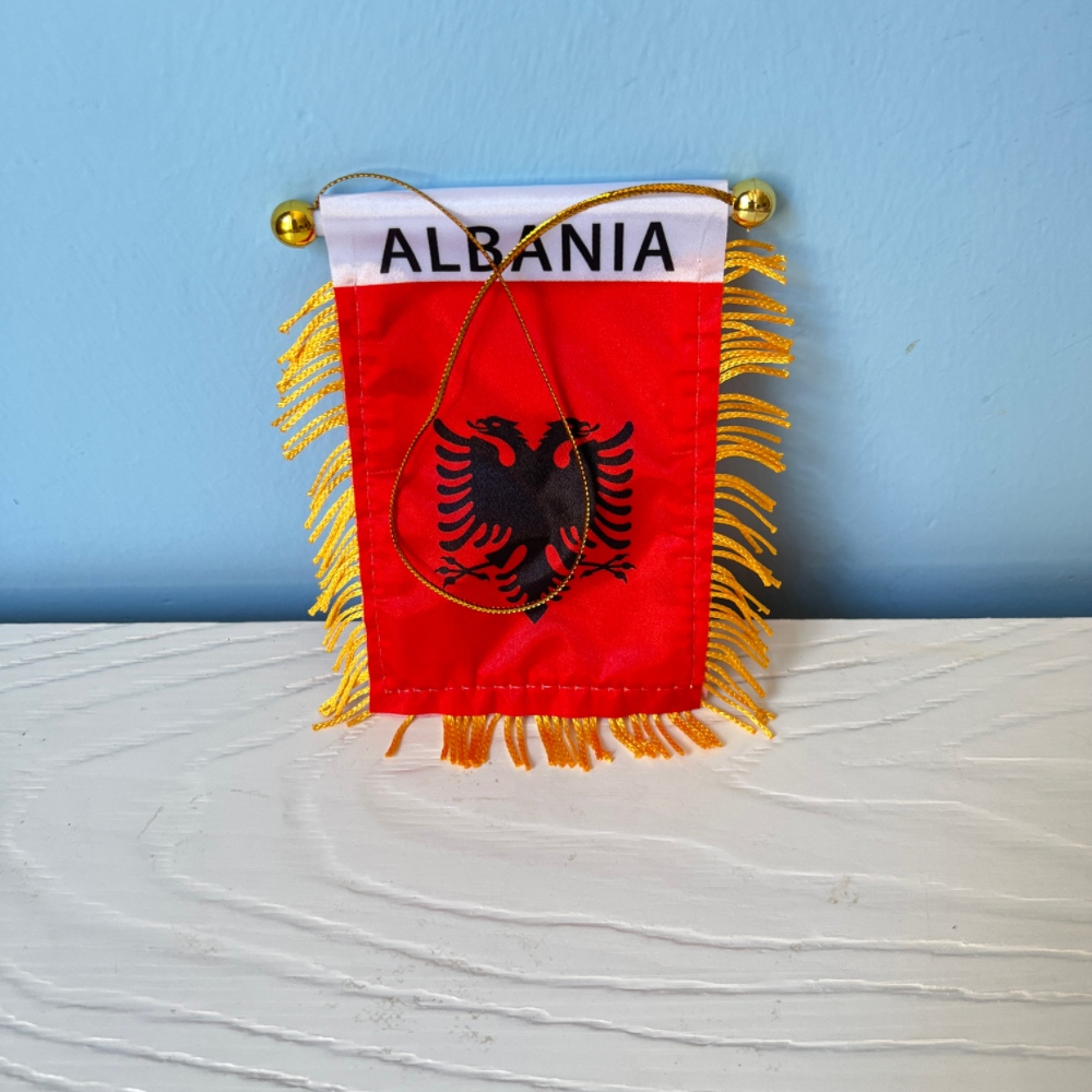 Albania  Flag14x10 Sports Even - Car Accessories Egypt avaliação e preço