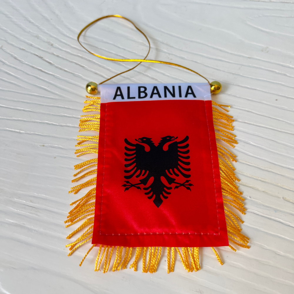 Albania  Flag14x10 Sports Even - Car Accessories Egypt avaliação e preço