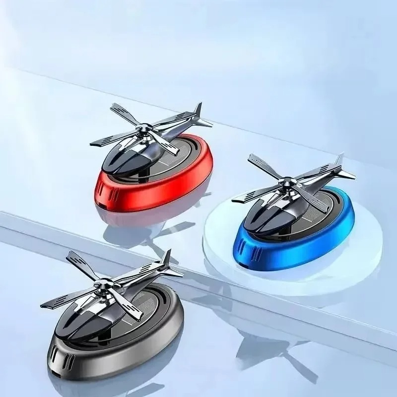 Solar Powered Helicopter Car A - Car Accessories Perfume avaliação e preço