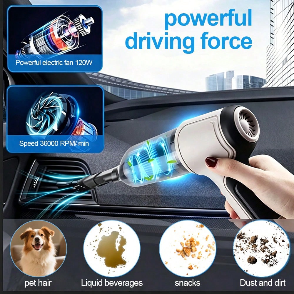 Portable Mini Car Vacuum Clean - Car Vacuum Cleaner avaliação e preço