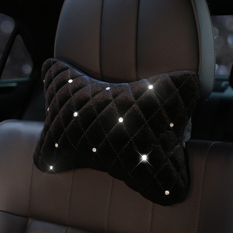 Bling Rhinestone Car Neck Pill - Car Accessories For Winter avaliação e preço