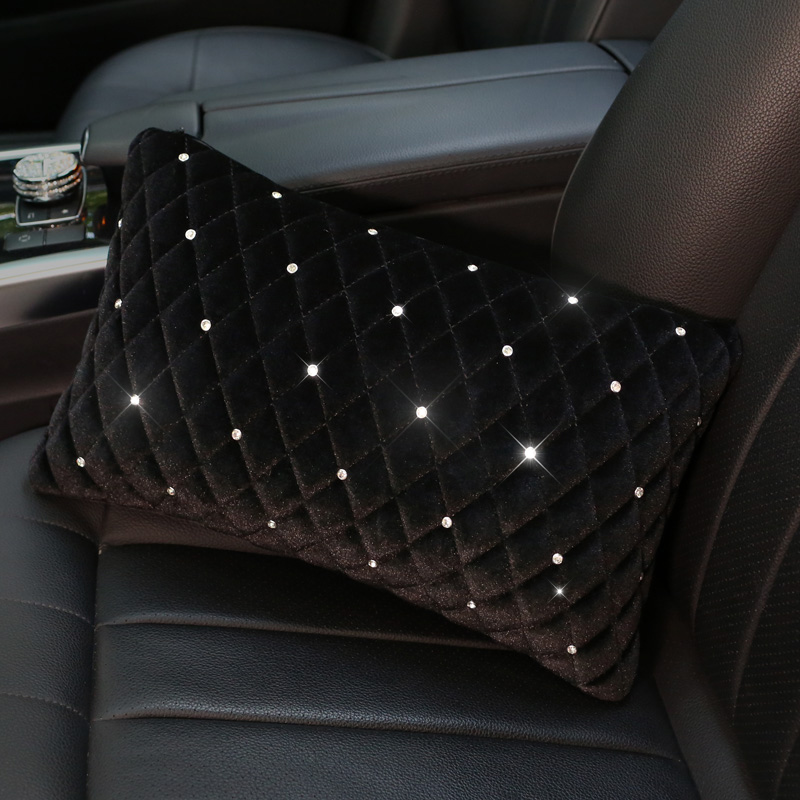 Bling Rhinestone Car Neck Pill - Car Accessories For Winter avaliação e preço