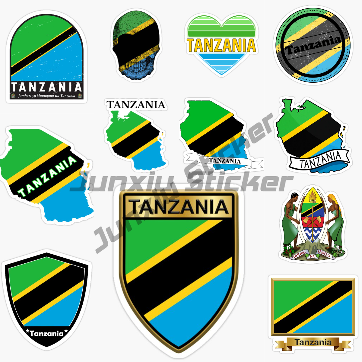 TANZANIA ZANZIBAR Flag Nationa - Car Accessories Zanzibar avaliação e preço