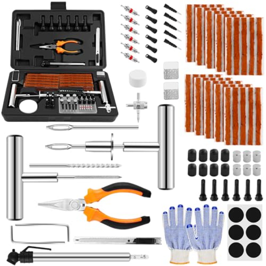 Solid Stainl Steel Tire Repair - Car Emergency Tool Kit avaliação e preço