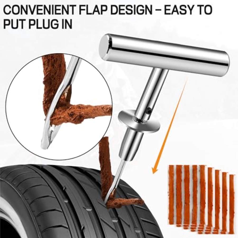 Solid Stainl Steel Tire Repair - Car Emergency Tool Kit avaliação e preço
