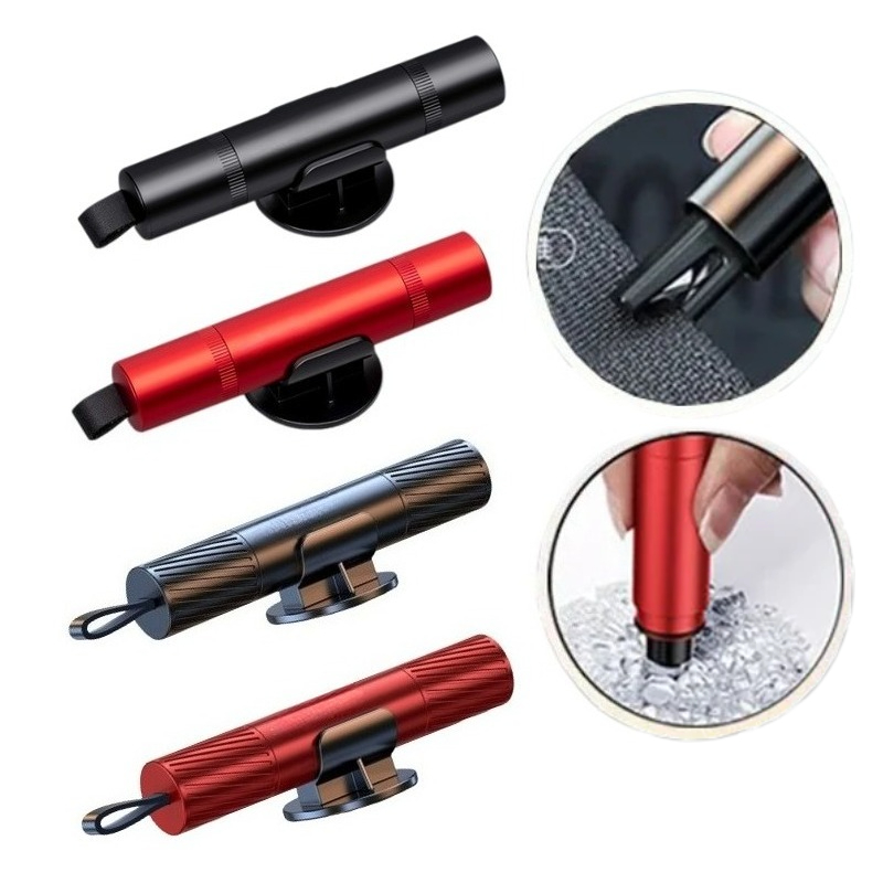 2-in-1 Car Safety Hammer Emerg - Car Emergency Tool Kit avaliação e preço