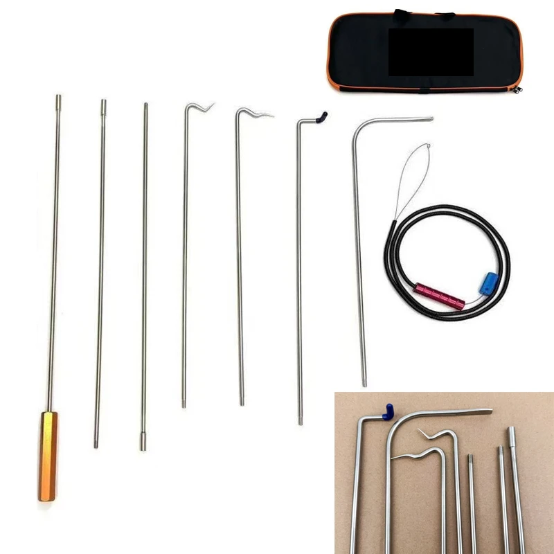 9 Pcs/Set Car Door Key Lost Lo - Car Emergency Tool Kit avaliação e preço